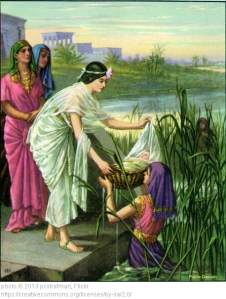 Baby Moses and Daughter of Pharaoh